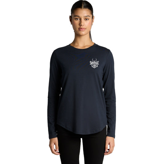 Huntress Tee L/S - Hunt The Land