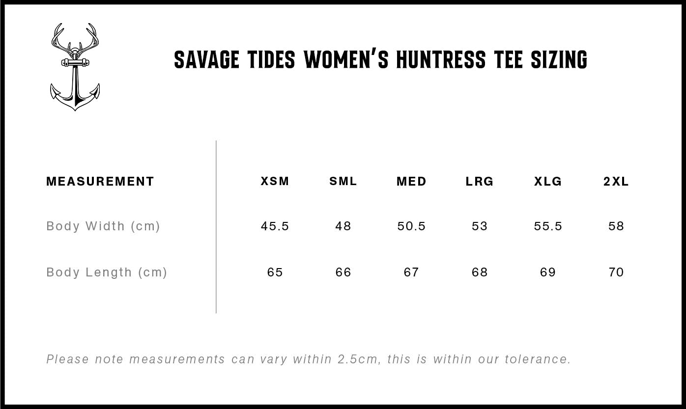 Huntress Tee - Hunt The Land